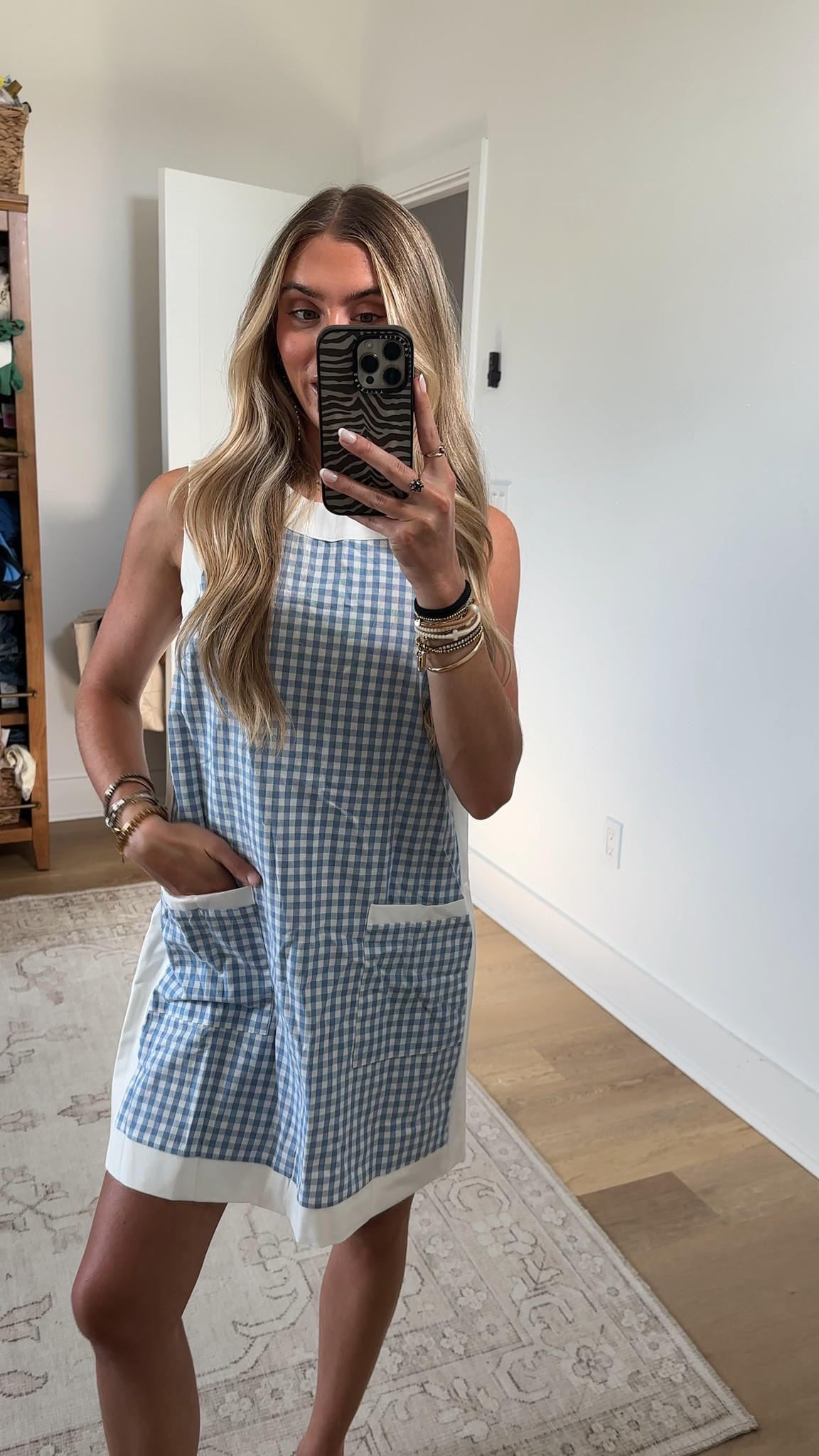 Amazon size small Fiona Jolin Women's Summer Plaid Color Block Mini Dress Crewneck Tank Dress Beach Coverups Sundress Vacation with Pockets

#LTKootd #LTKSeasonal #LTKSaleAlert