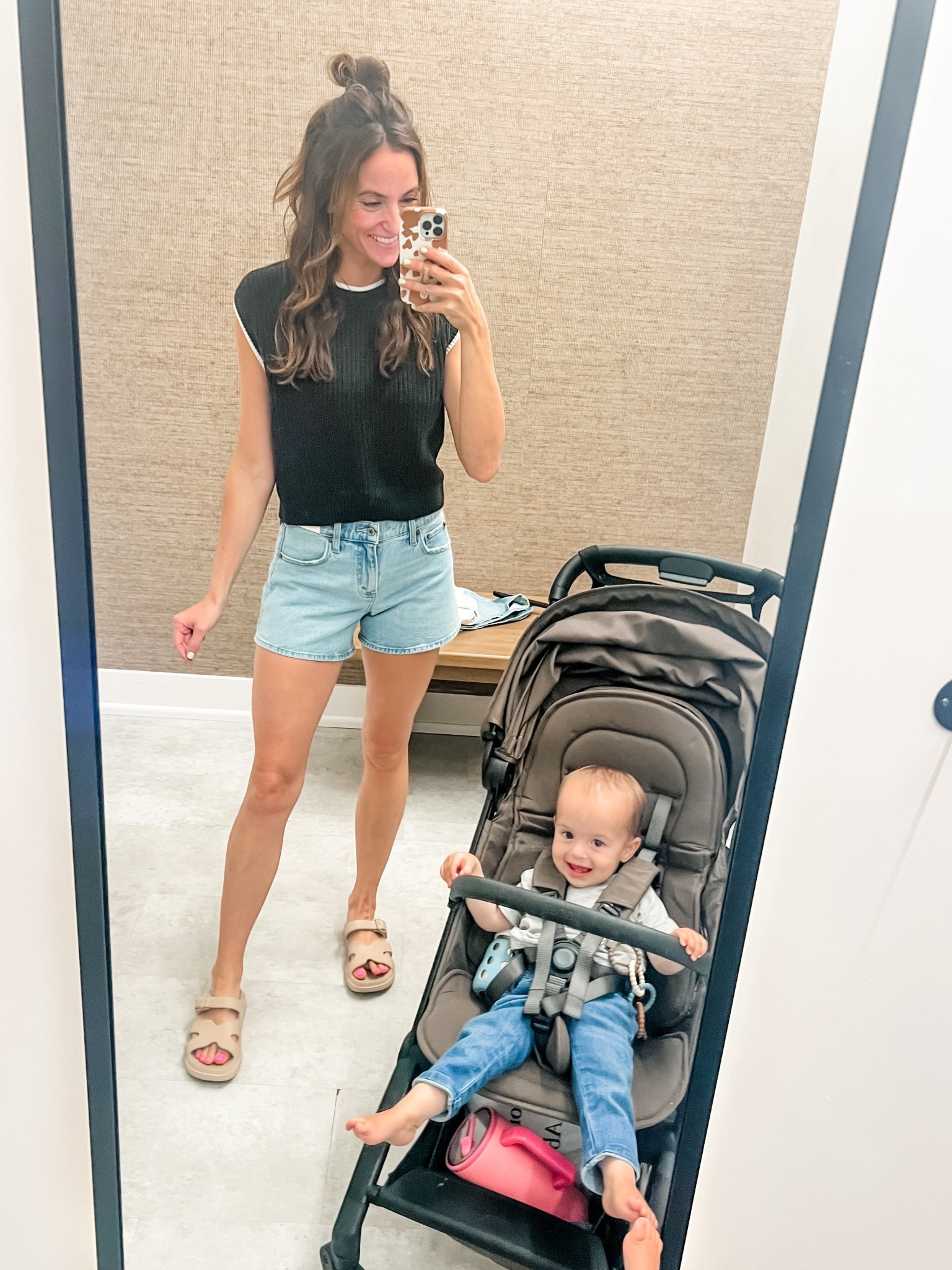 Found the perfect denim shorts! Jean shorts mom approved 

#LTKBaby #LTKActive #LTKSpringSale