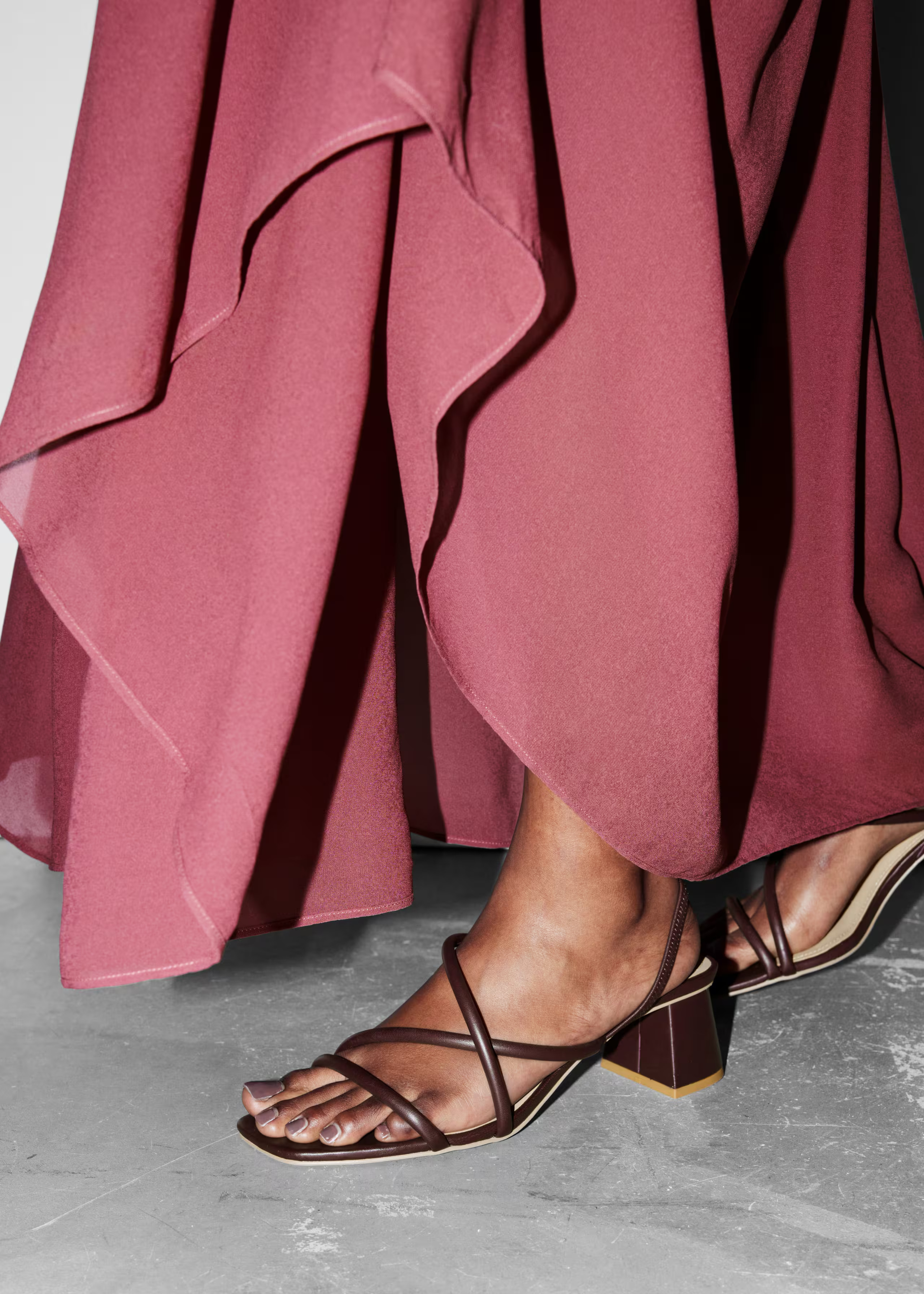 Strappy Block Heel Sandals | & Other Stories UK