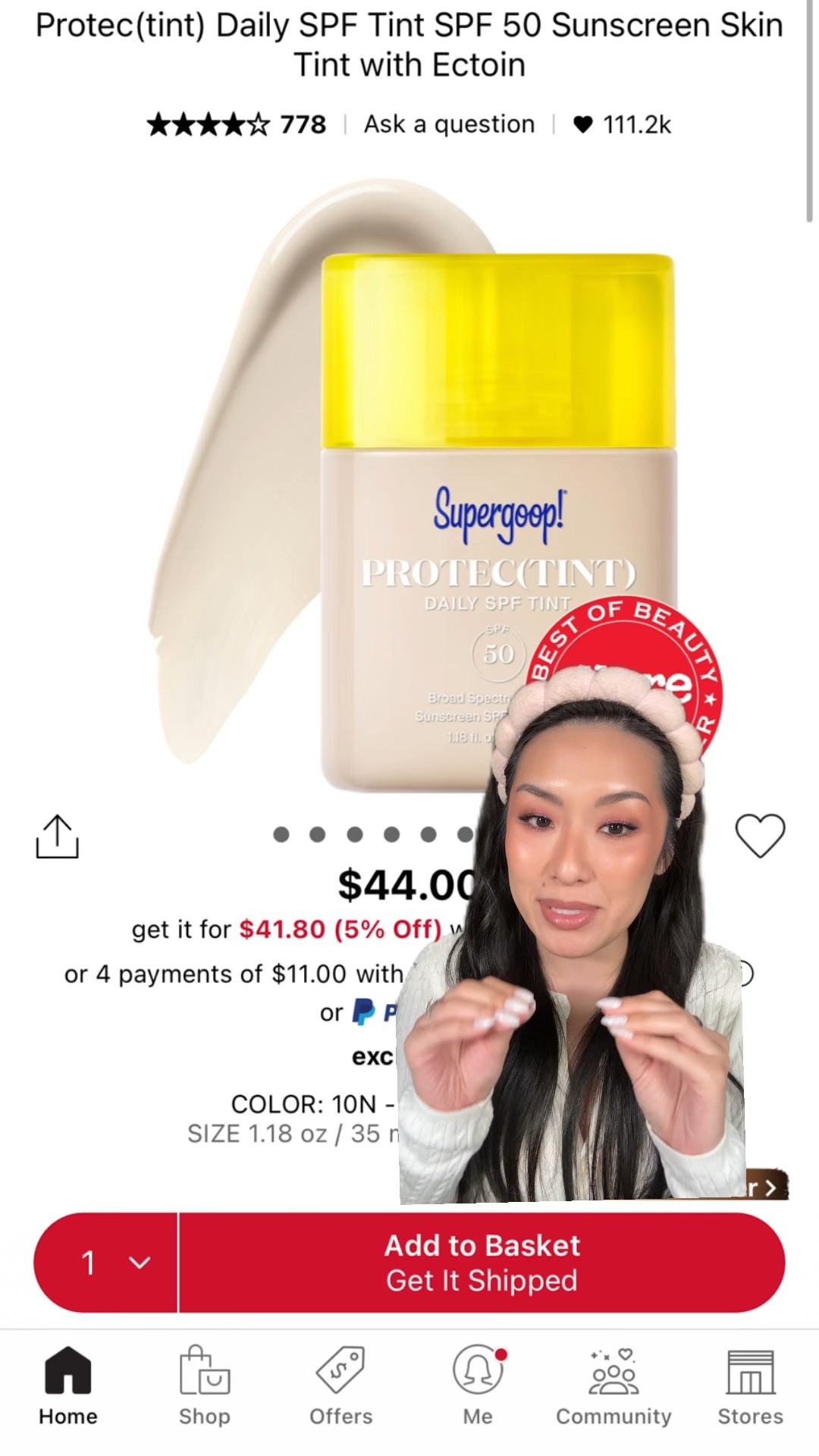 SKIN TINTS TO PICK UP DURING THE SEPHORA SALE 🥳

⬇️MENTIONED⬇️
ALL SKIN TYPES:
@Supergoop protec(tint) SPF50
@Ciele Cosmetics tint & protect SPF50
@Tower 28 Beauty sunny days SPF30
@Fenty Skin hydravizor SPF30

DRY:
@Hourglass Cosmetics veil hydrating skin tint

COMBO:
@Iconic London super smoother blurring skin tint
@Nudestix skin tint foundation

OILY:
@Fenty Beauty eaze drops

#sephora #savings #event #sale #deal #discount #skintint #tint #makeup #beauty #holiday

#LTKHoliday #LTKSaleAlert #LTKBeauty