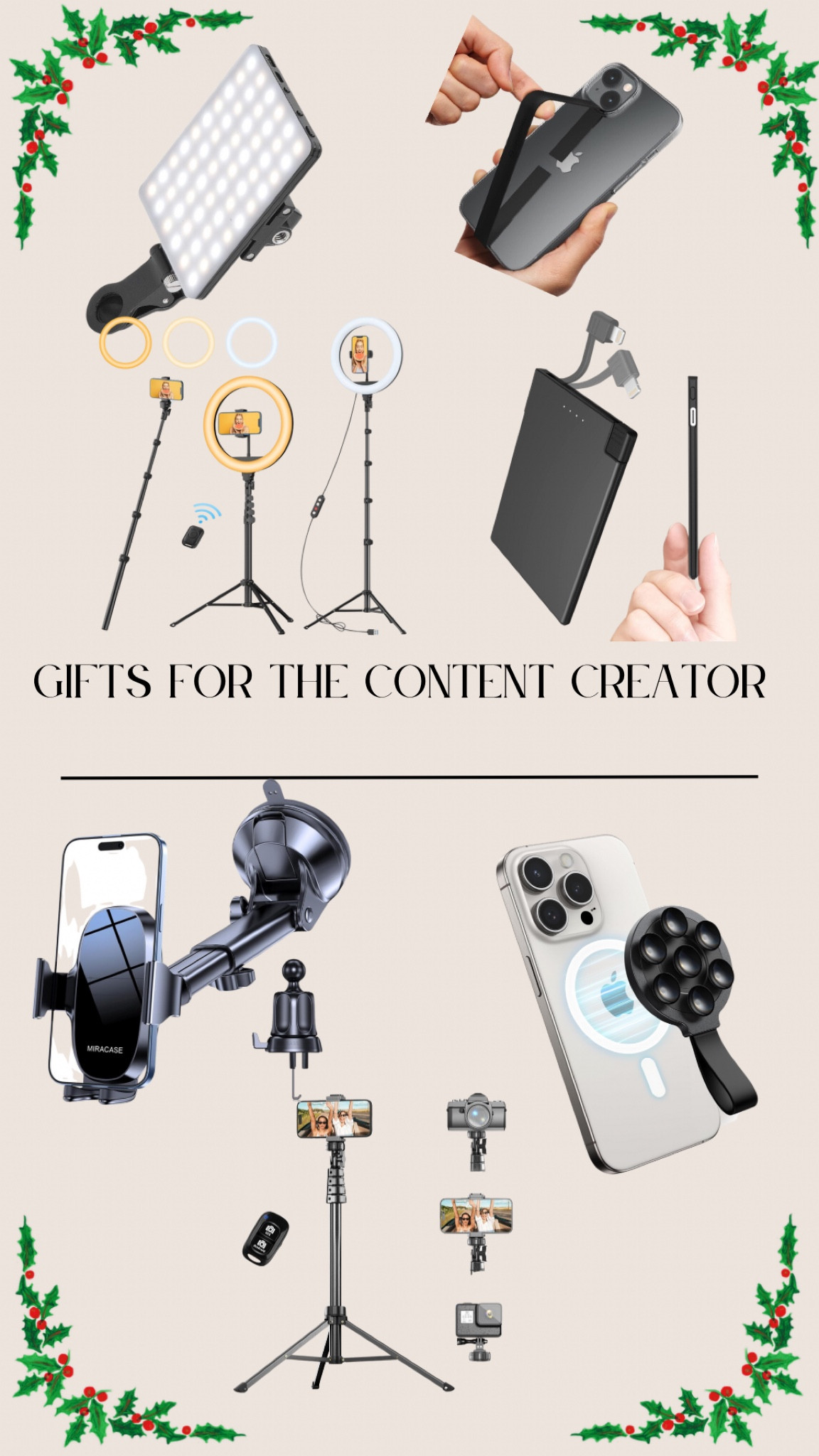 GIFT GUIDE for the budding Content Creator! 



#LTKGiftGuide #LTKCyberWeek #LTKHoliday