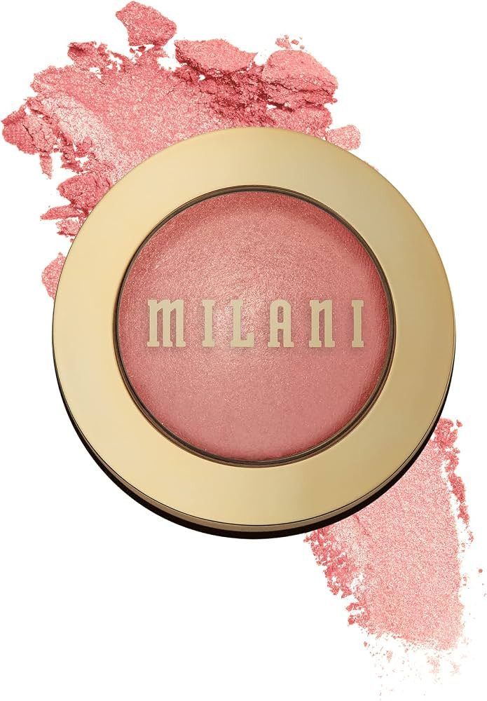 Milani Baked Blush - Bella Bellini (0.12 Ounce) Vegan, Cruelty-Free Powder Blush - Shape, Contour... | Amazon (US)