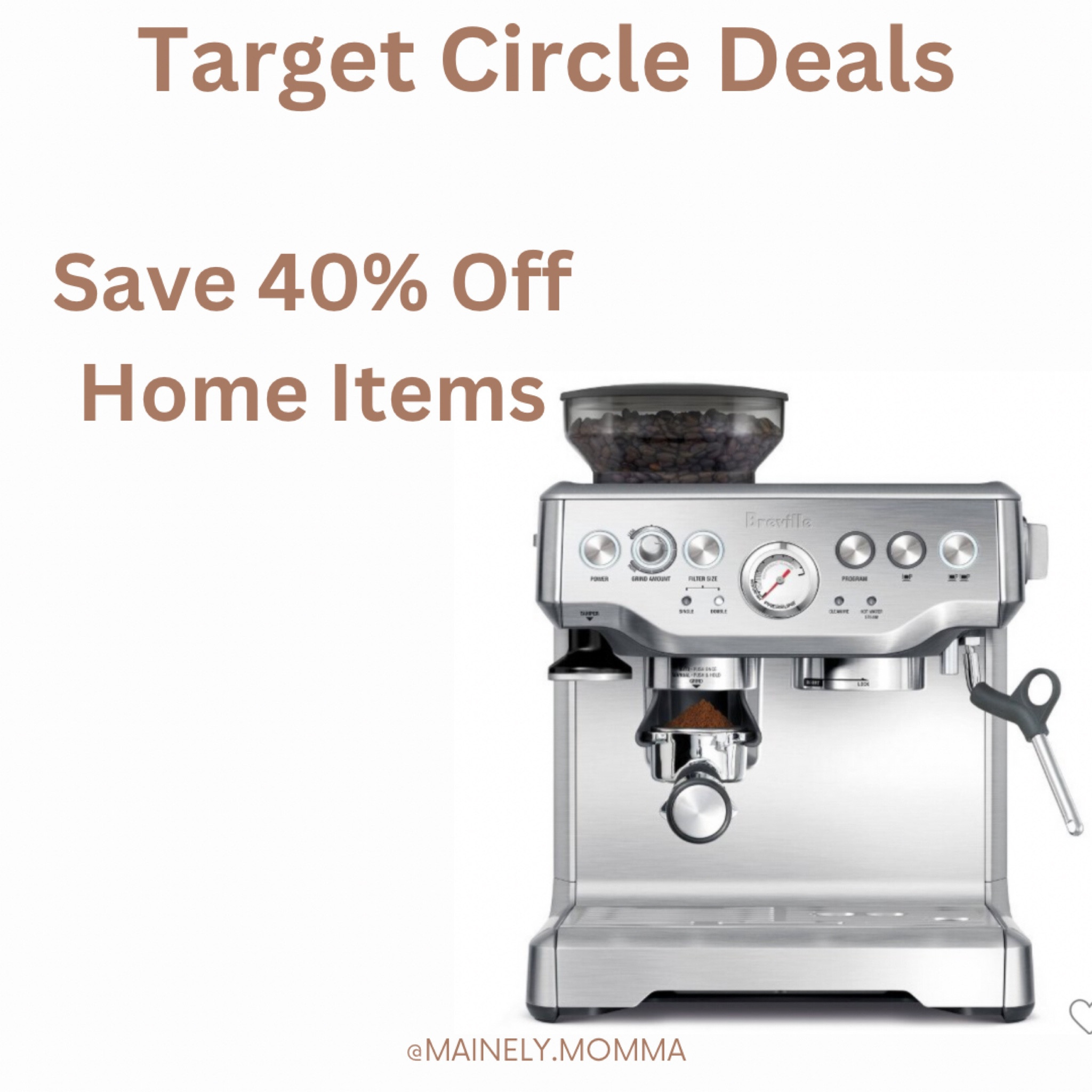 Target circle deals
40% off home items

#target #targetcircle #targetcircledeals #home #sale #summersales #sale #discount #deals #coffeemaker #bestsellers #popular #favorites #trends #trending #homefinds #homesales 

#LTKSaleAlert #LTKHome #LTKSummerSales
