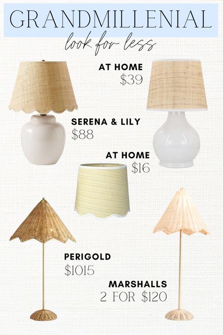 Get the grandmillennial look for less with these adorable lamps!

Cane lamp, wicker lamp, scalloped wicker lamp, designer lookalike Serena & Lily inspired

#LTKhome #LTKfindsunder50 #LTKfindsunder100