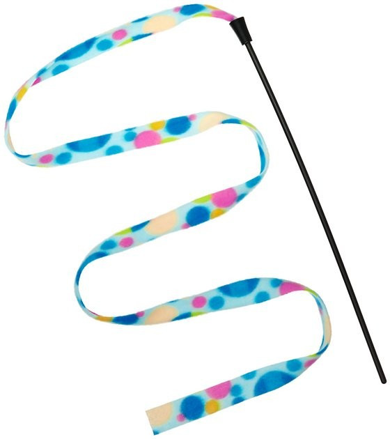 FRISCO Fabric Teaser Cat Toy, Neon Bubbles - Chewy.com | Chewy.com