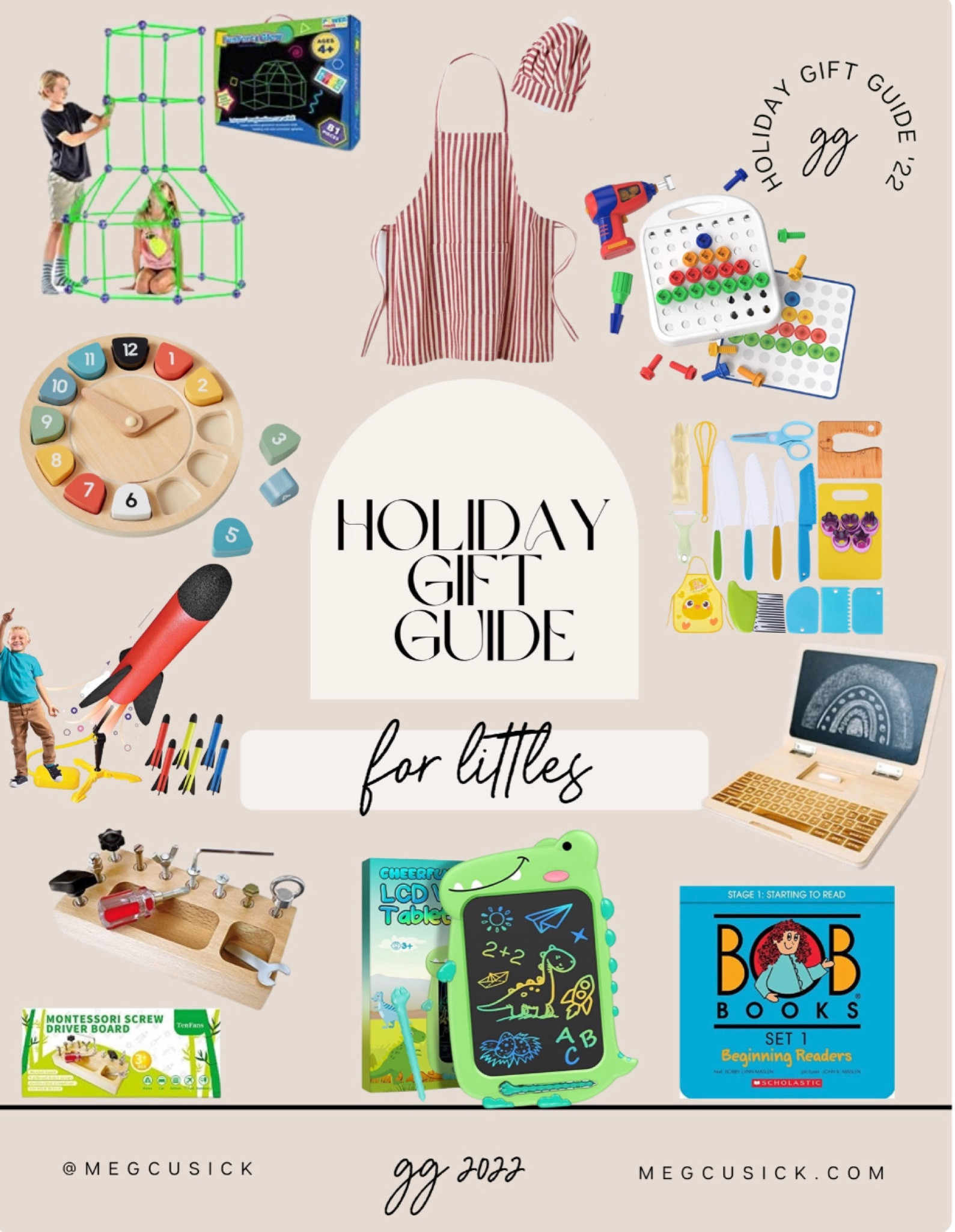 Holiday gift guide for the Littles!

Toys, gifts for kids, kids gifts, puzzles, kids apron, kids play sets


#LTKGiftGuide #LTKbaby #LTKkids