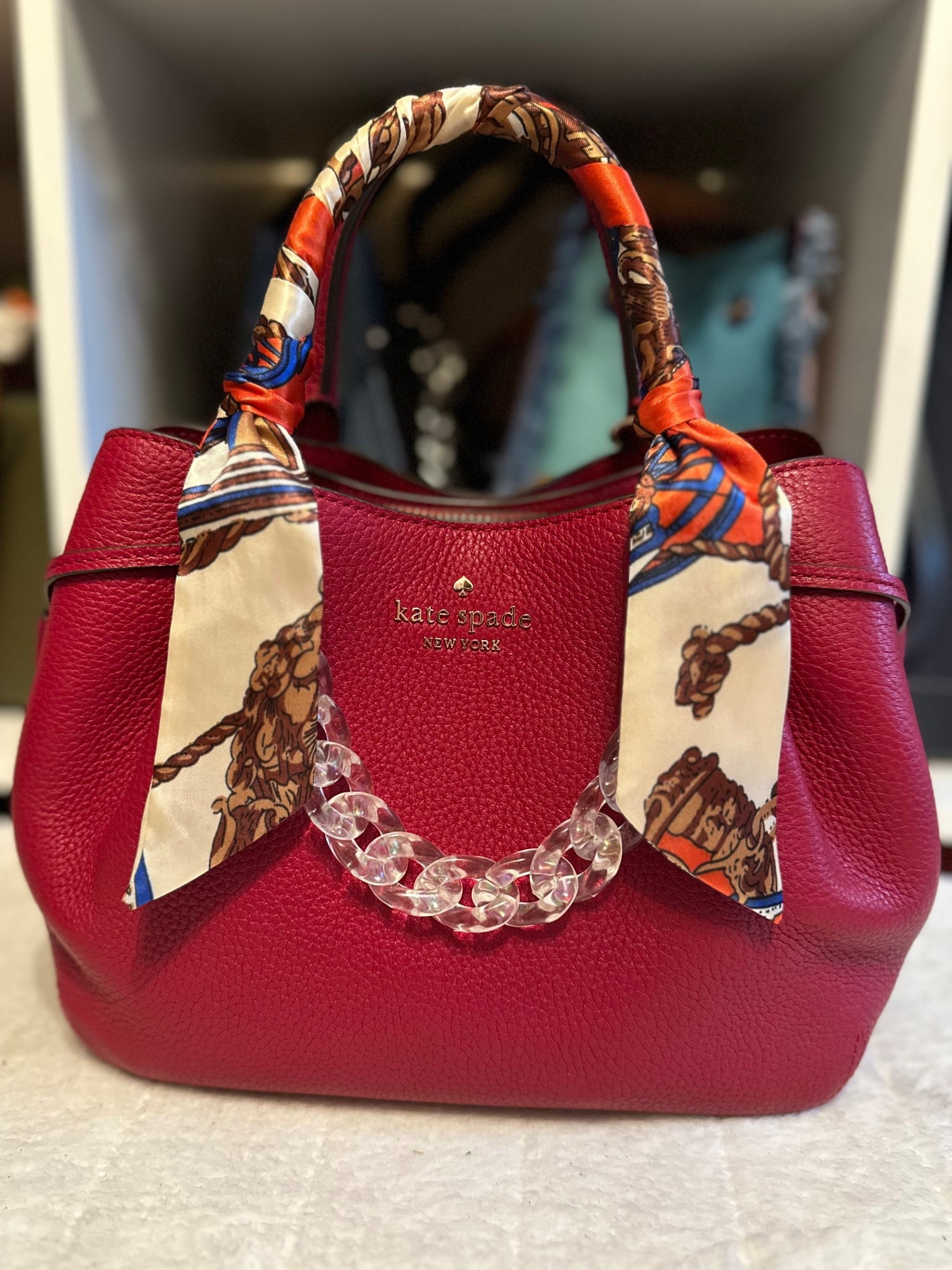 This little beauty is GORGEOUS!! Can we talk about this deep rich RED?? The Kate Spade Small Dumpling!  🔥❤️

#LTKItBag
