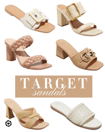 PRICE DROP ALERT!  Target sandals are on sale.  Great for your next spring or summer vacation 🌸💕 

#LTKsalealert #LTKshoecrush #LTKfindsunder50