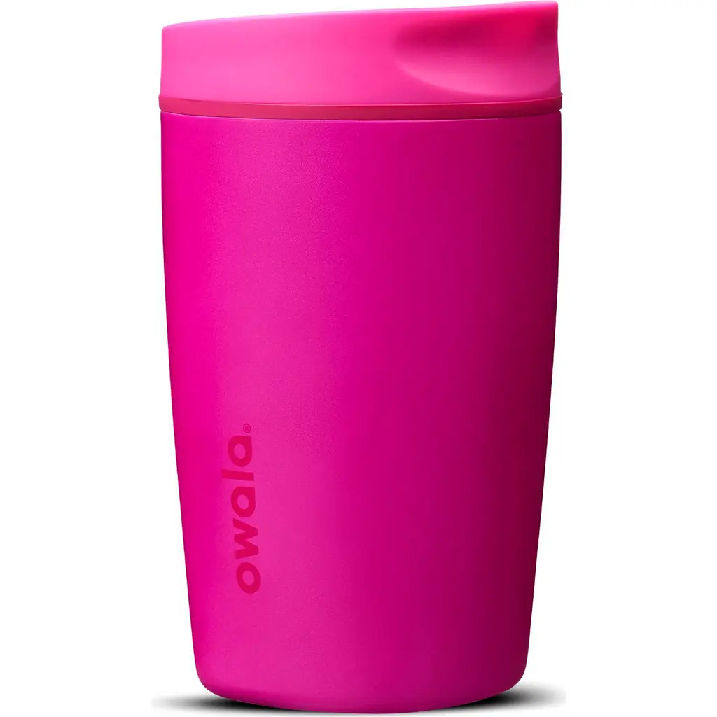 Owala Read My Lips SmoothSip Slider 12-Ounce Travel Tumbler in Pink at Nordstrom, Size 12 Oz | Nordstrom