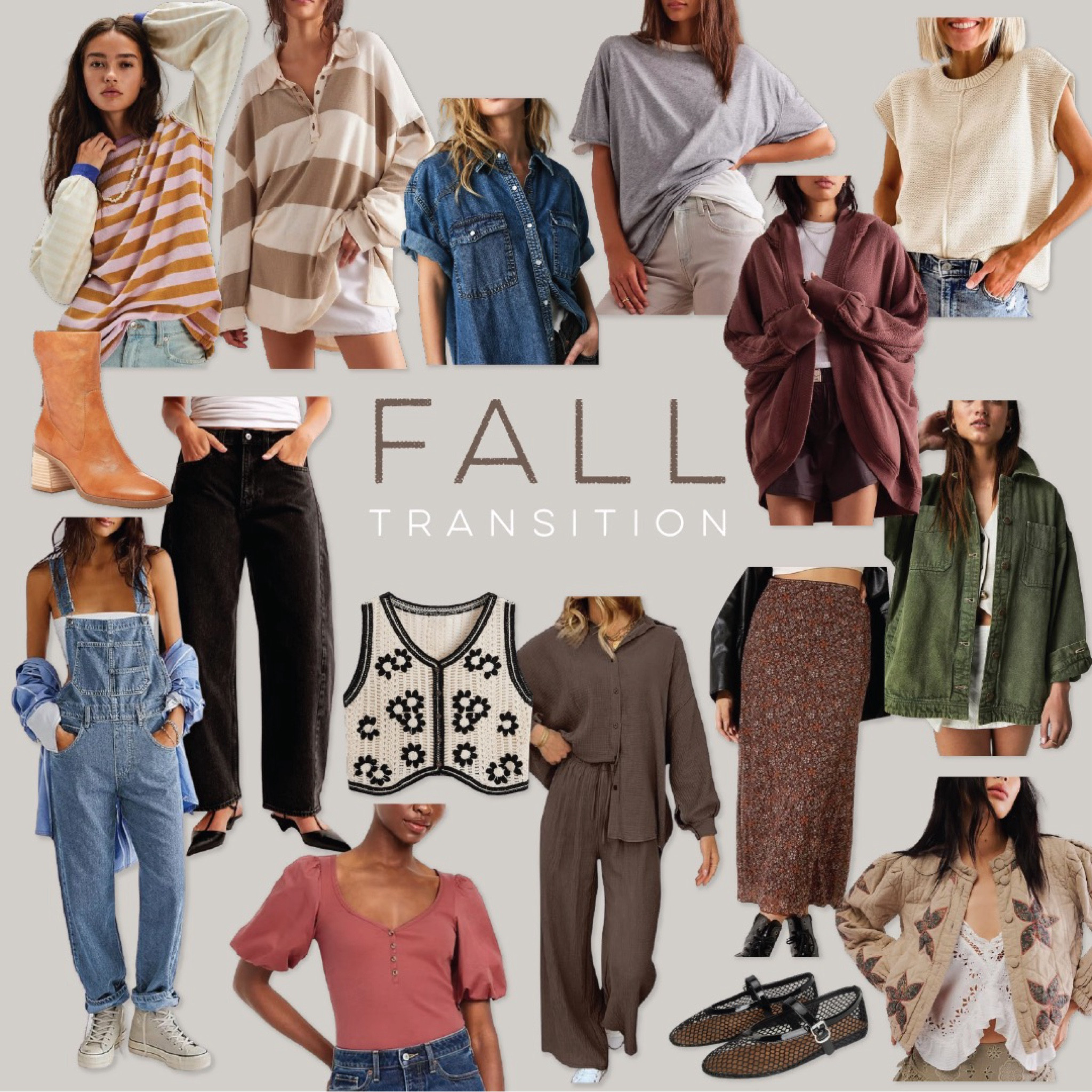 Fall is calling, and we’ve got the perfect pieces to answer! From cozy jackets to trendy overalls, these styles will take you through the season in style.

#FallFashion #TransitionWardrobe #CozyAndChic

#LTKStyleTip #LTKSeasonal