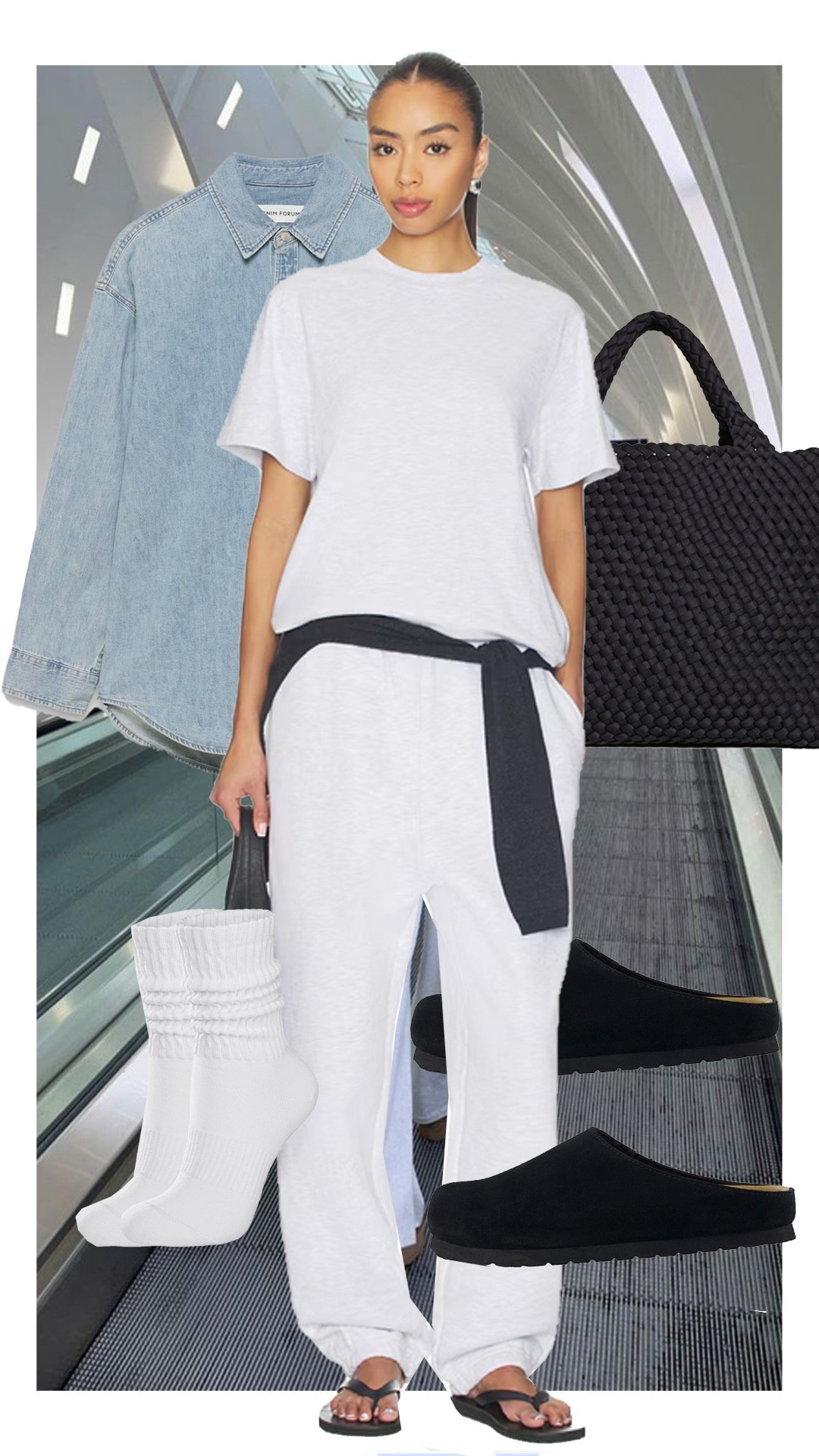 Airport outfit idea ✈️