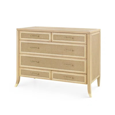 Paulina 6 Drawer 42.5" W Solid Wood Accent Dresser | Perigold