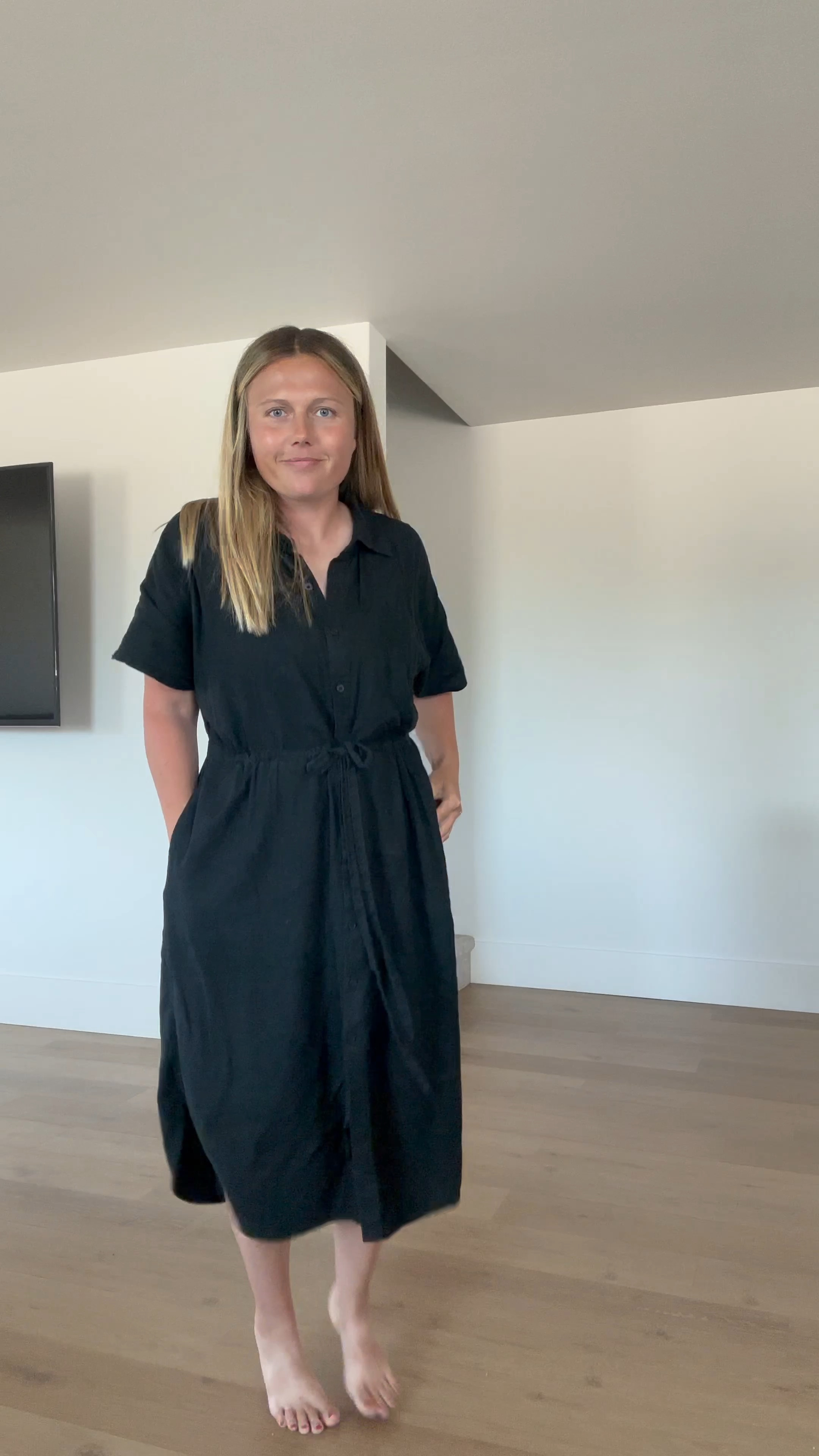 So many of you snagged this linen dress during target circle week. I wore it again this morning to church! I am wearing a size large to be oversized with nursing, wish I would have gotten a medium. 
#linen #dresses


#LTKFindsUnder50 #LTKStyleTip