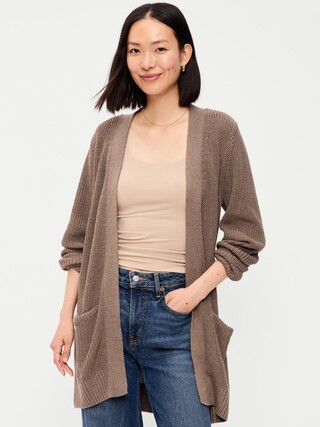 Longline Open-Front Wrap | Old Navy (CA)