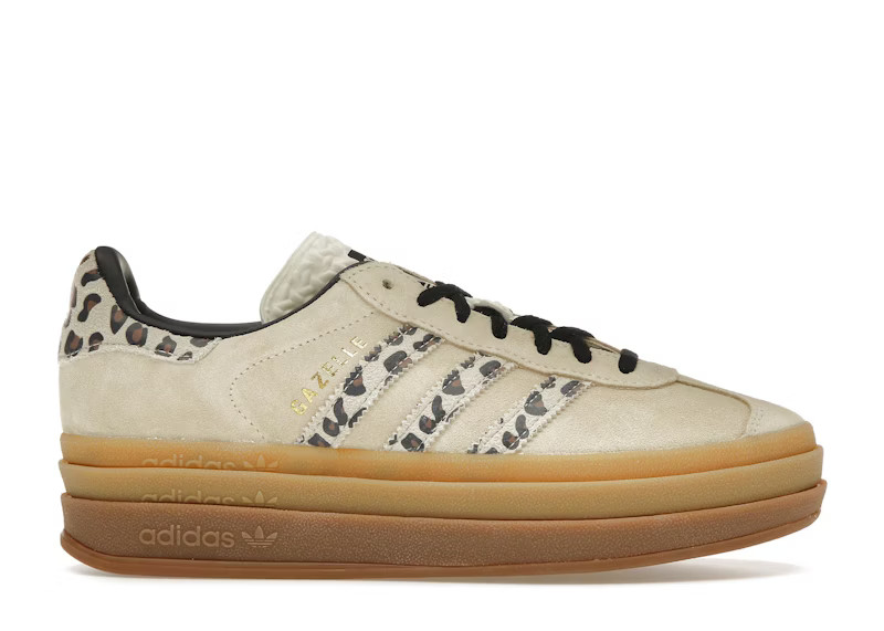 adidas Gazelle Bold Cream Black Leopard (Women's) | StockX