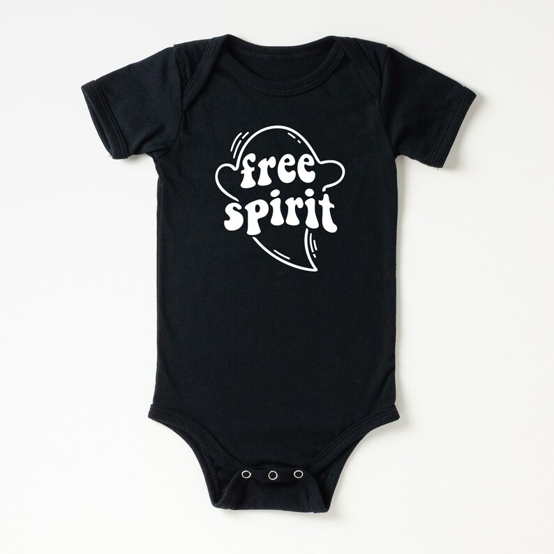 Baby Halloween Shirt. First Halloween Clothes. Baby Boy or Baby Girl Cute Ghost Bodysuit. Free Sp... | Etsy (US)