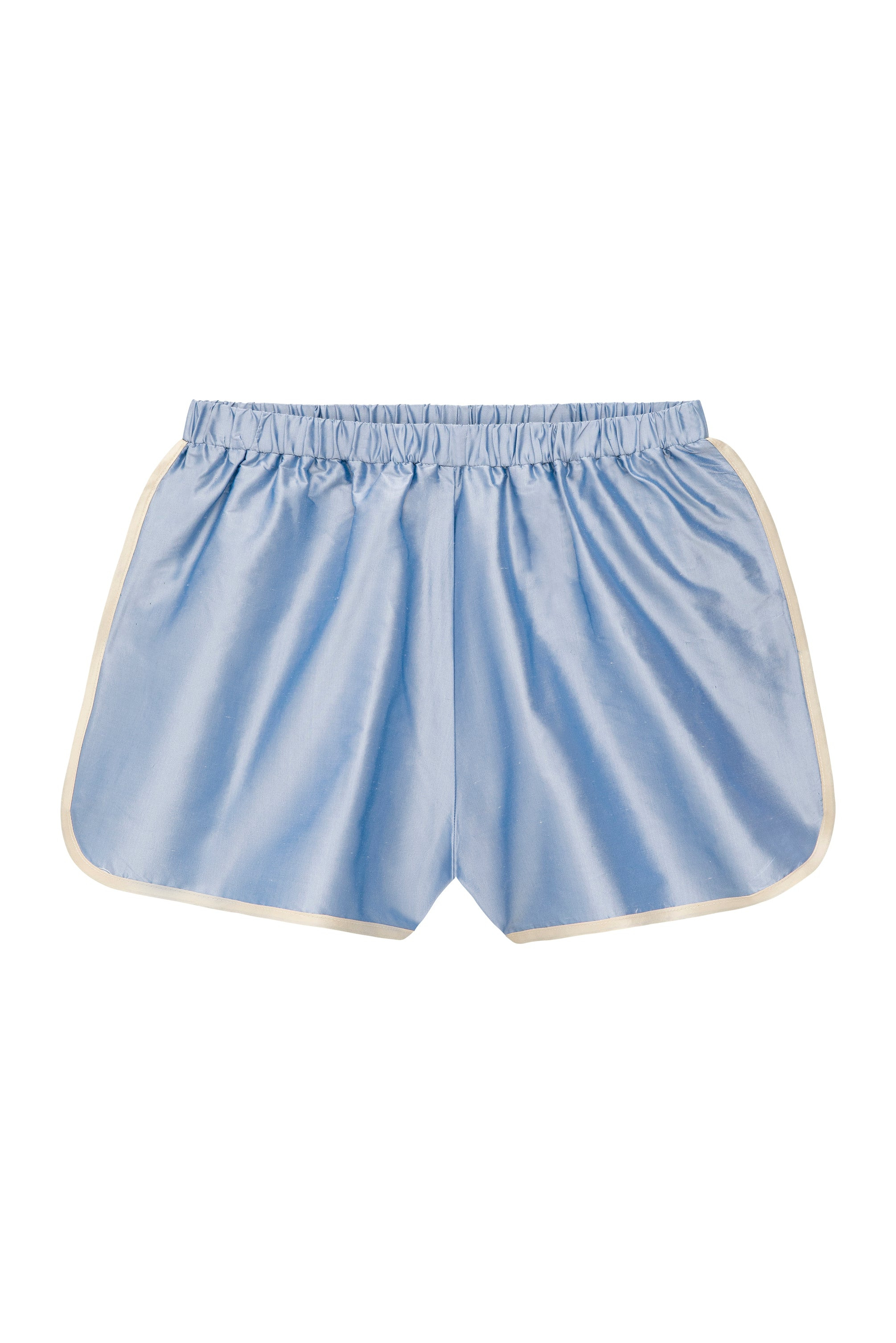 The Silk Taffeta Racer Stripe Short | DONNI.
