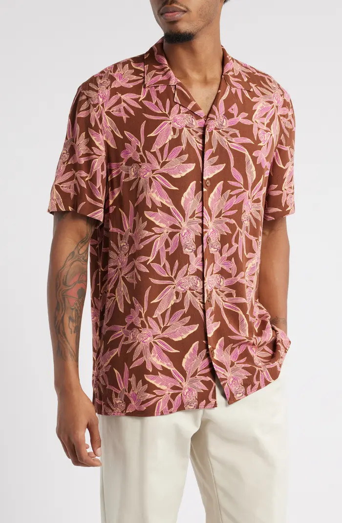 Floral Camp Shirt | Nordstrom