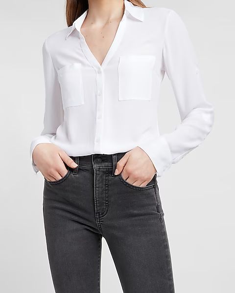 Two Pocket Portofino Shirt | Express