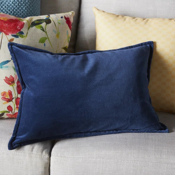 Jarie Rectangular Velvet Lumbar Pillow Cover & Insert | Wayfair North America