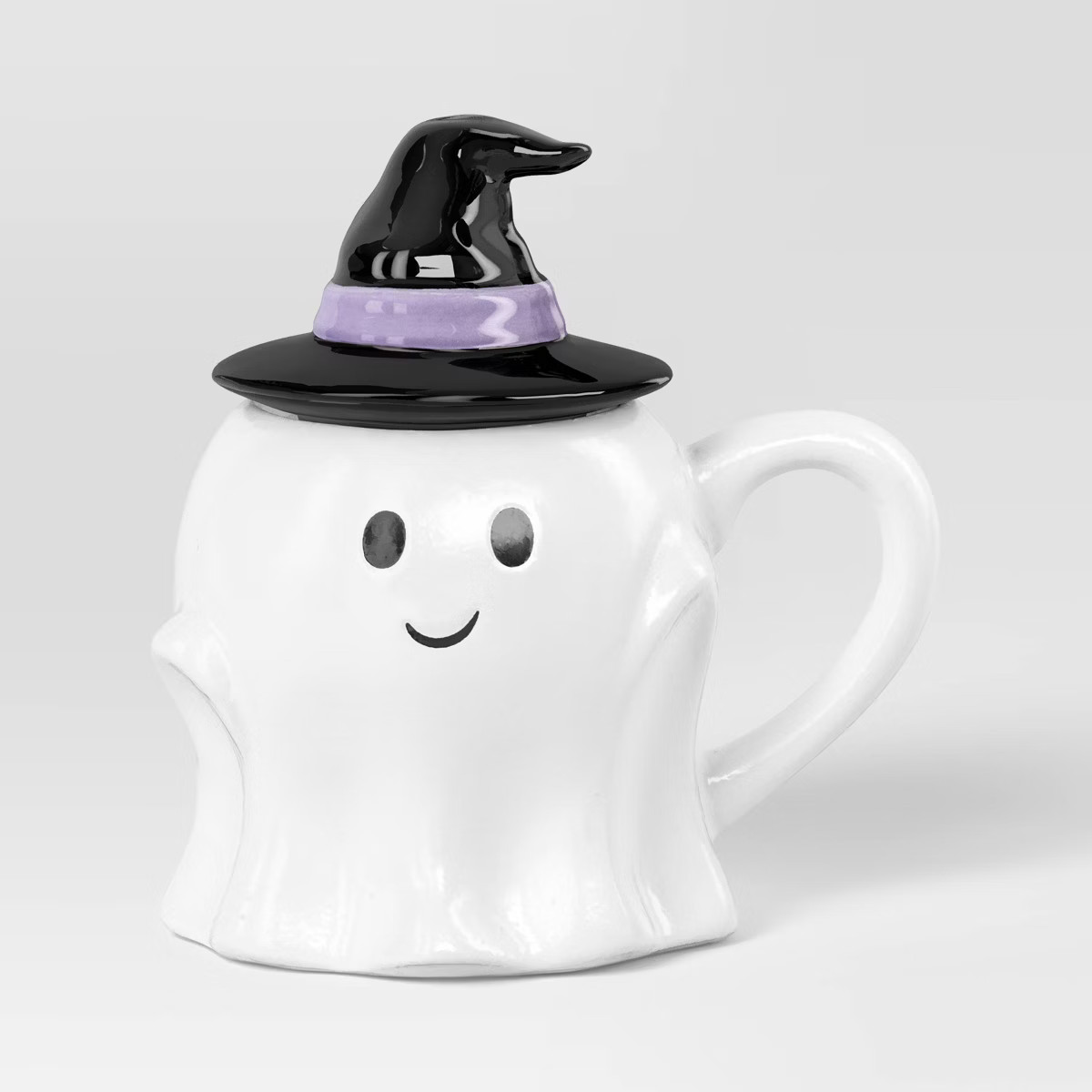 7.8 fl oz Figural Mini Ghosty Mug with Lid - Hyde and EEK! Boutique™ | Target