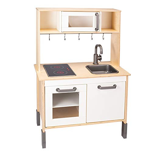 Ikea Duktig Mini-kitchen, Birch Plywood, White | Amazon (US)