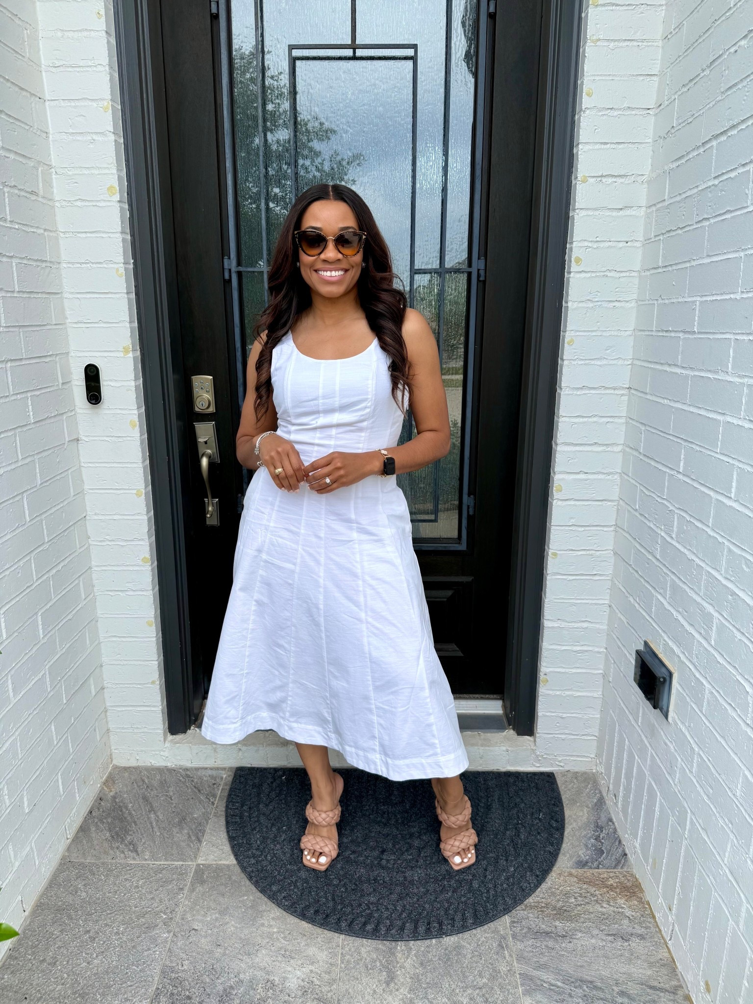 Tagged my favorite white dress for summer 🤍 My white dress is from Target and my braided strap sandals is from Amazon, but you can also find them at J.Crew. 

Everything’s tagged so you can shop the full look! 

#LTKStyleTip #LTKFindsUnder50