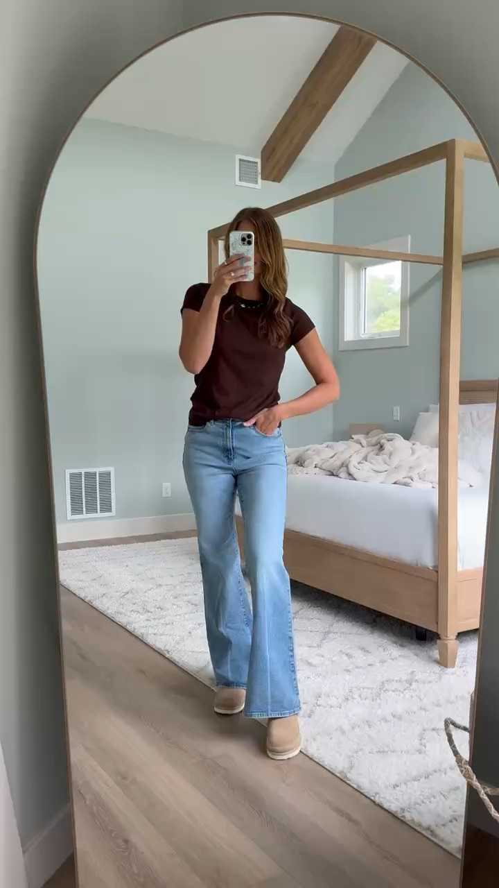 A good tee and jeans combination is hard to beat, and these Target finds are already becoming fall staples for me. They make the perfect base for adding cardigans, jackets, sneakers, or boots as the weather changes.

Target fashion, Target jeans, Target tee, Fall staples, Tall girl fashion, Tall friendly clothing, Fall basics, Jeans and tee outfit, Target fall fashion, Casual fall outfit, Everyday fall style, StangandCo