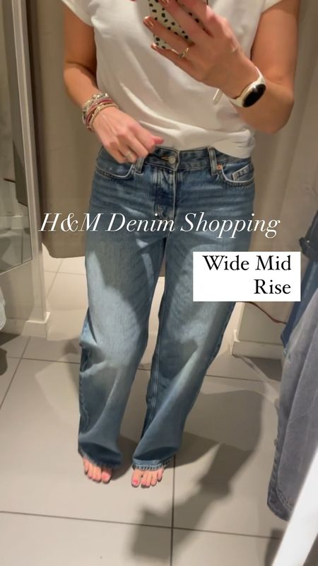 Jean shopping at H&M! Coe and join me to review some of the denim fits! All linked below!

#LTKworkwear #LTKstyletip #LTKover40
