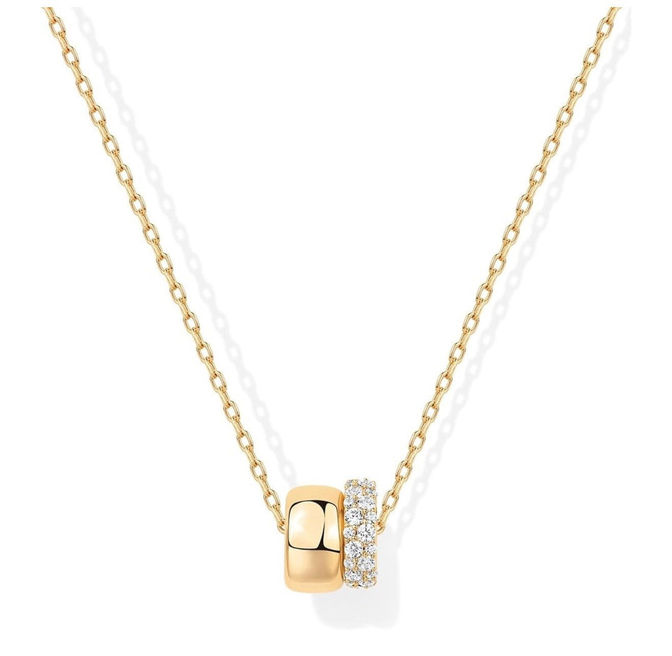 This Pavoi necklace from Amazon looks so much more expensive than it is ✨ The mixed design gives that chic, designer-inspired look (very Spinelli-coded) while still being minimal enough for everyday wear. Such a good elevated staple that layers beautifully or stands out on its own.

Amazing quality for the price and one of those pieces that instantly makes an outfit feel more polished.

Linked on my LTK 🖤

#LTKootd