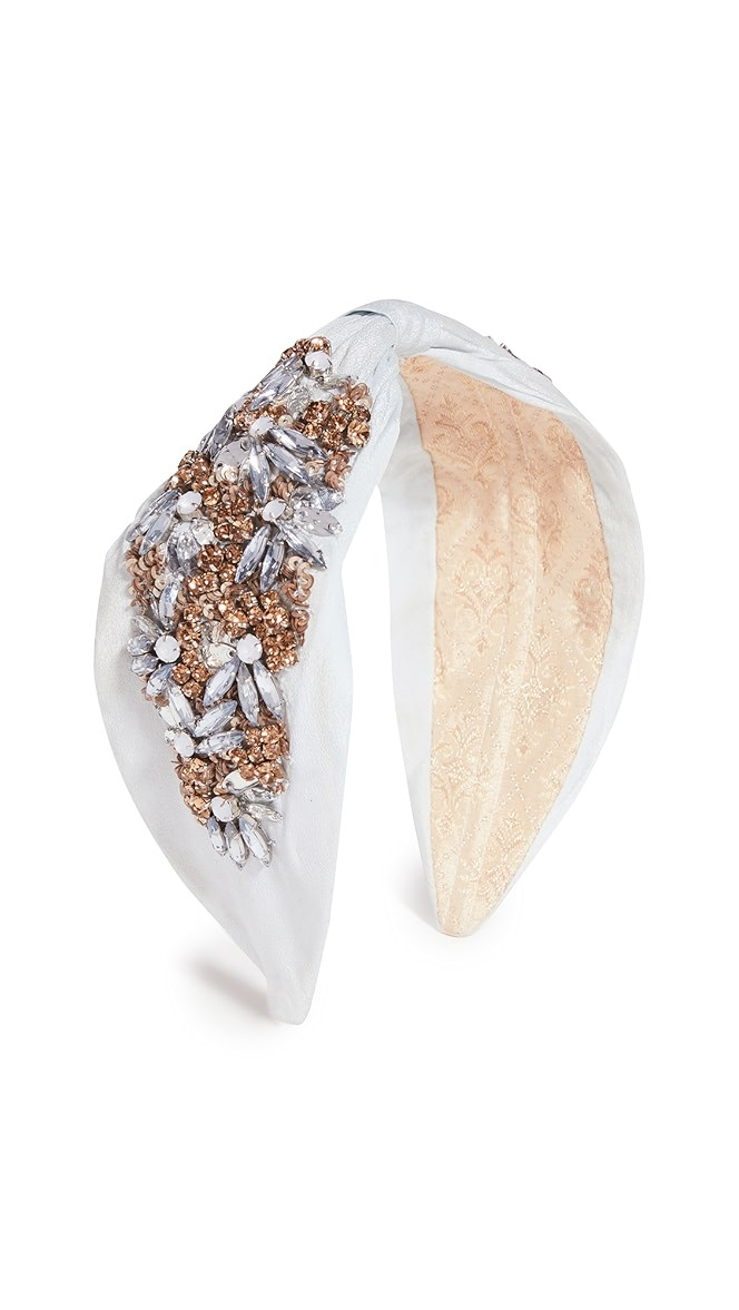 Light Blue Embellished Headband | Shopbop