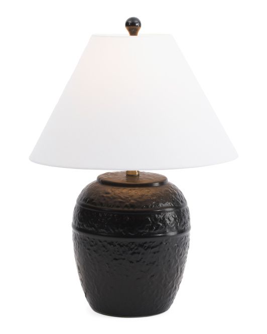 22in Ceramic Pot Table Lamp | TJ Maxx