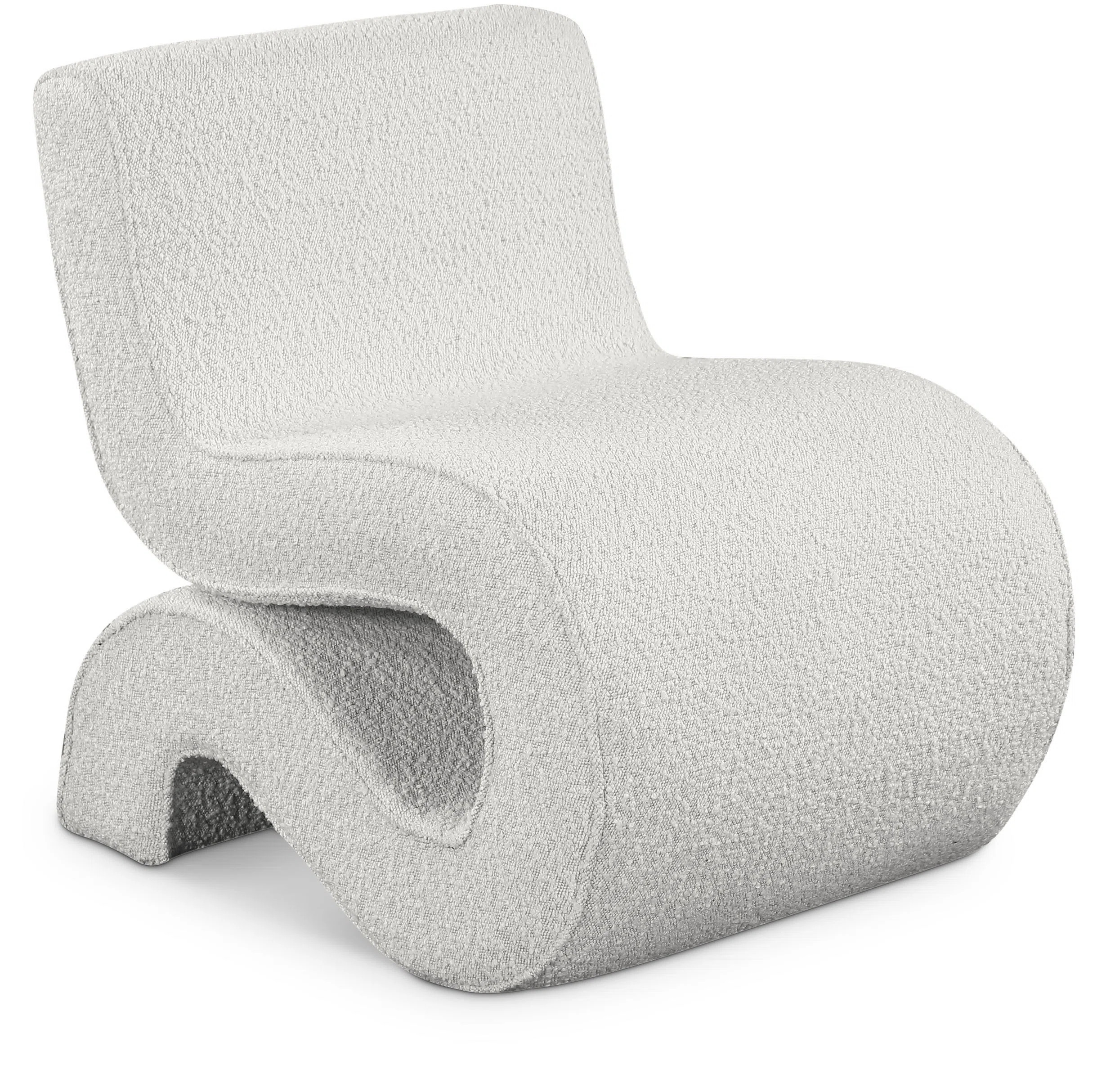 Houke 22.5" Wide Boucle Fabric Accent Chair | Wayfair North America