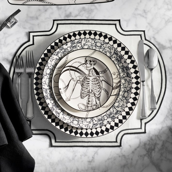 Rory Dobner Skull Appetizer Plates | Williams-Sonoma
