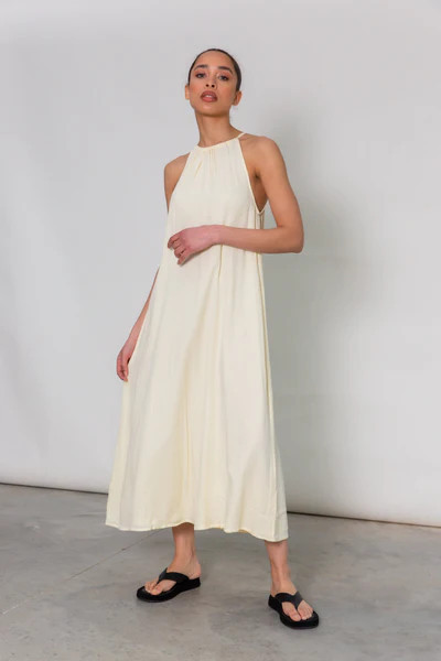 Fallon High Neck Midi Dress | Pretty Lavish (UK)