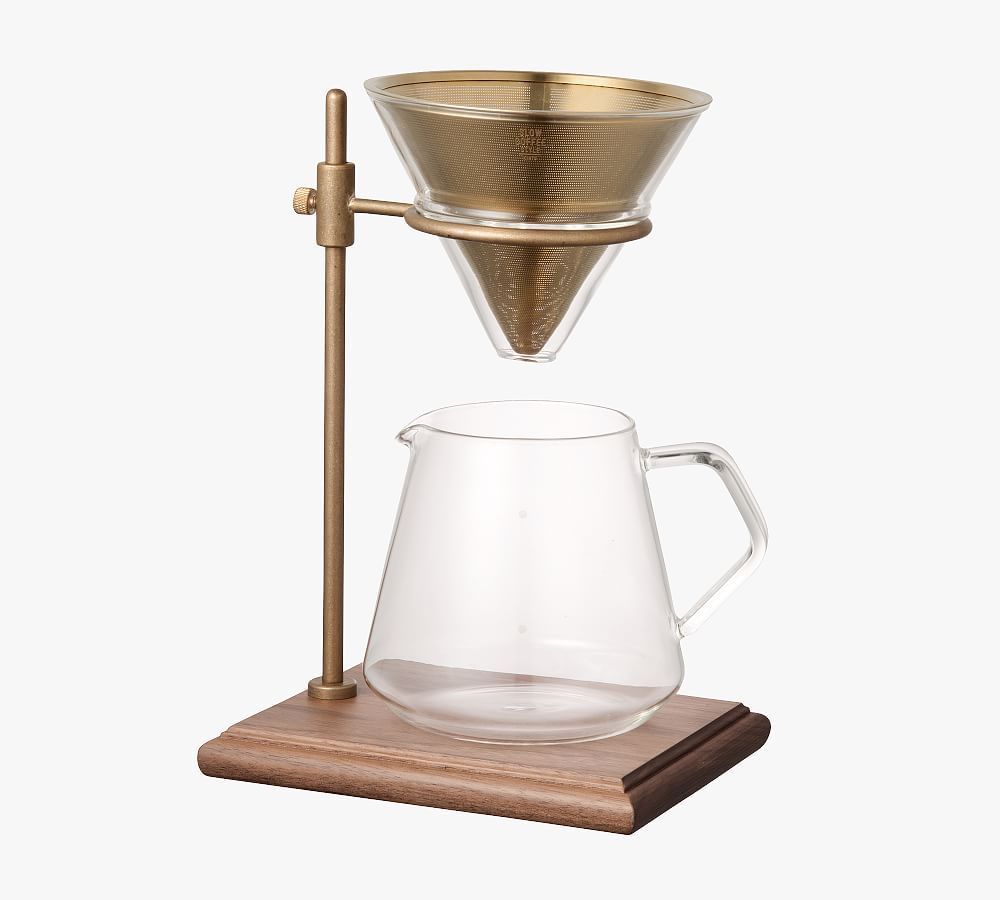 Kinto 4-Cup Pour Over Coffee Brewer with Stand | Pottery Barn (US)