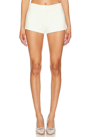 Nana Jacqueline Lisette Shorts in Ivory from Revolve.com | Revolve Clothing (Global)