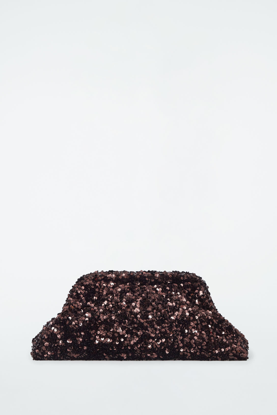 OVERSIZED SEQUINED FRAMED CLUTCH | COS (US)