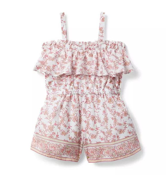 The Floral Fresco Romper | Janie and Jack