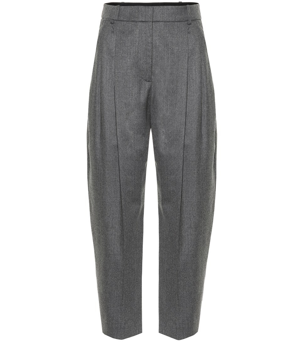 High-Rise-Hose aus Wolle | Mytheresa (DACH)