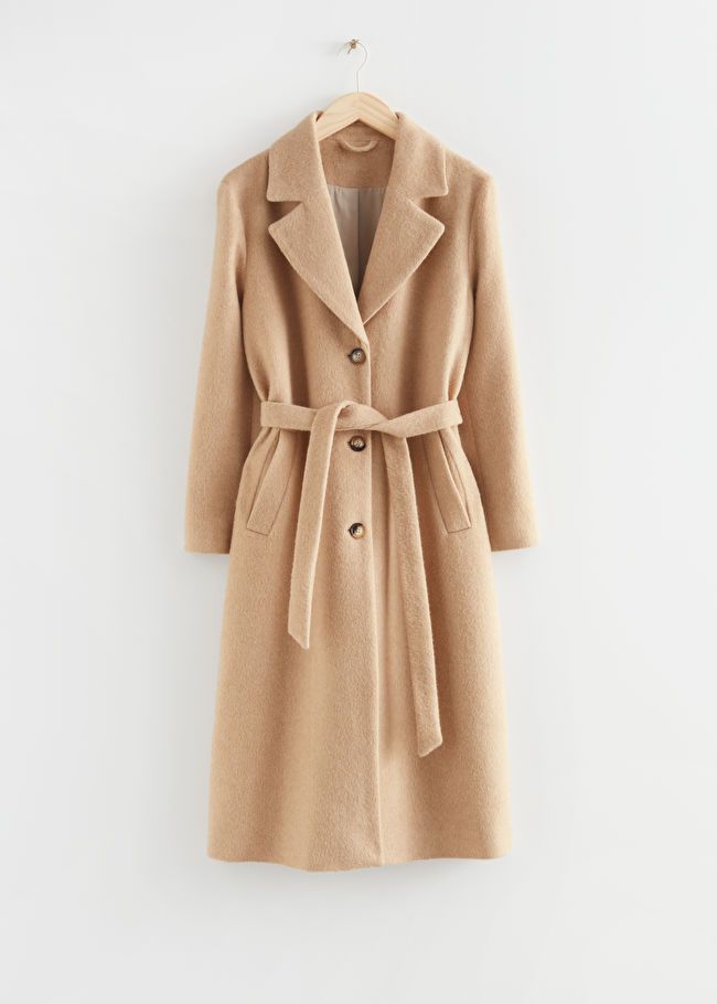 Relaxed Alpaca Blend Coat | & Other Stories US