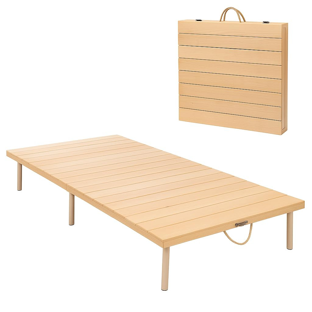 Portable Wooden Folding Table, Picnic Table，Floor Table，Natural Pine, 43x21 Inch, Low Height ... | Amazon (US)
