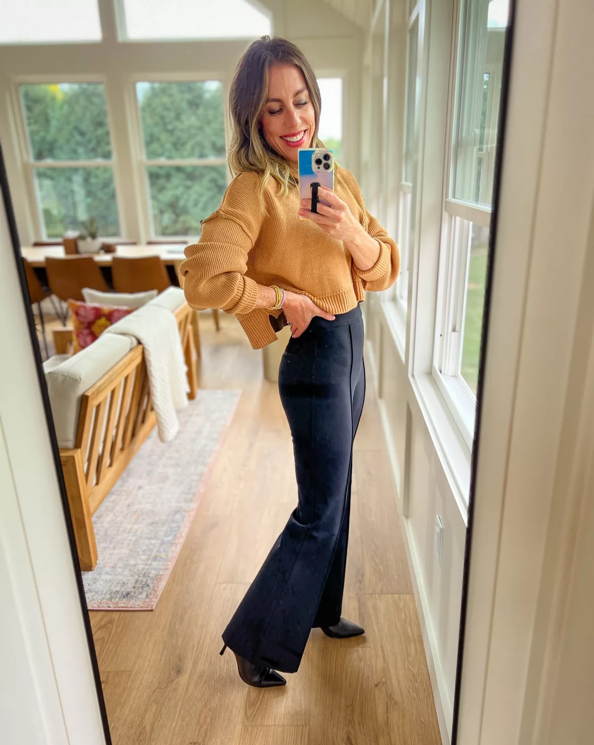 Petite Skinny Flare Jeans in … curated on LTK