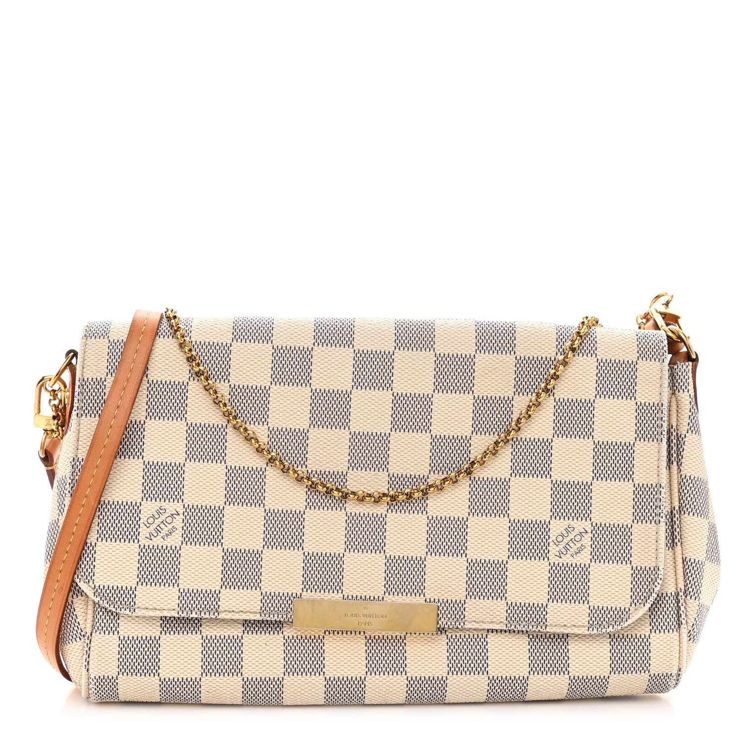 Damier Azur Favorite MM | FASHIONPHILE (US)