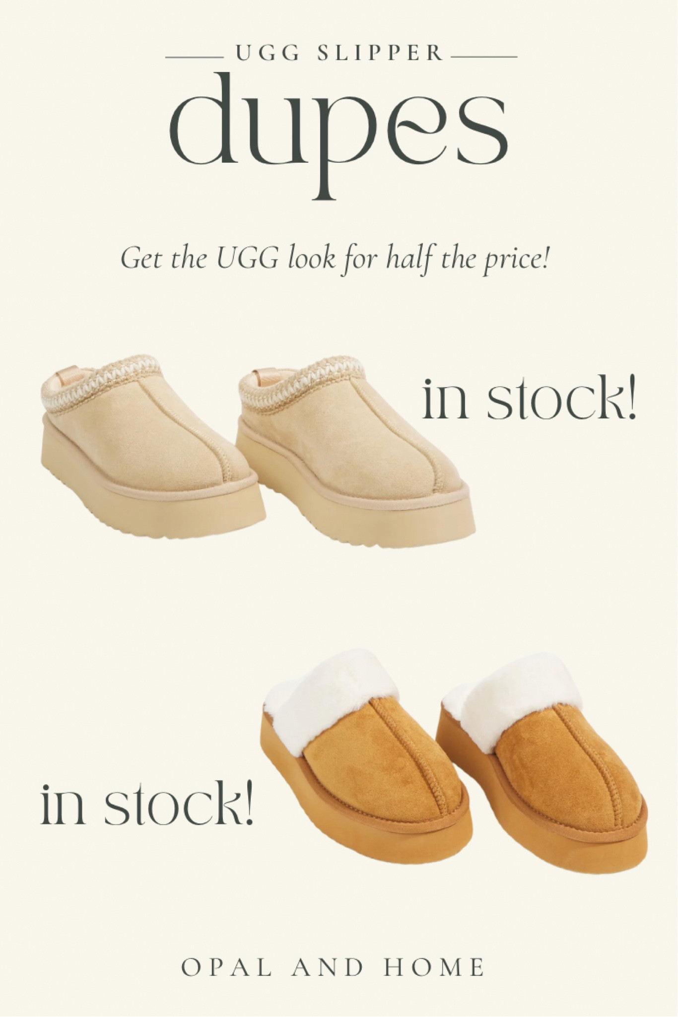 Looking for some good dupes of the UGG slippers?! Here’s your answer! #uggslippers #uggs 

#LTKshoecrush #LTKstyletip
