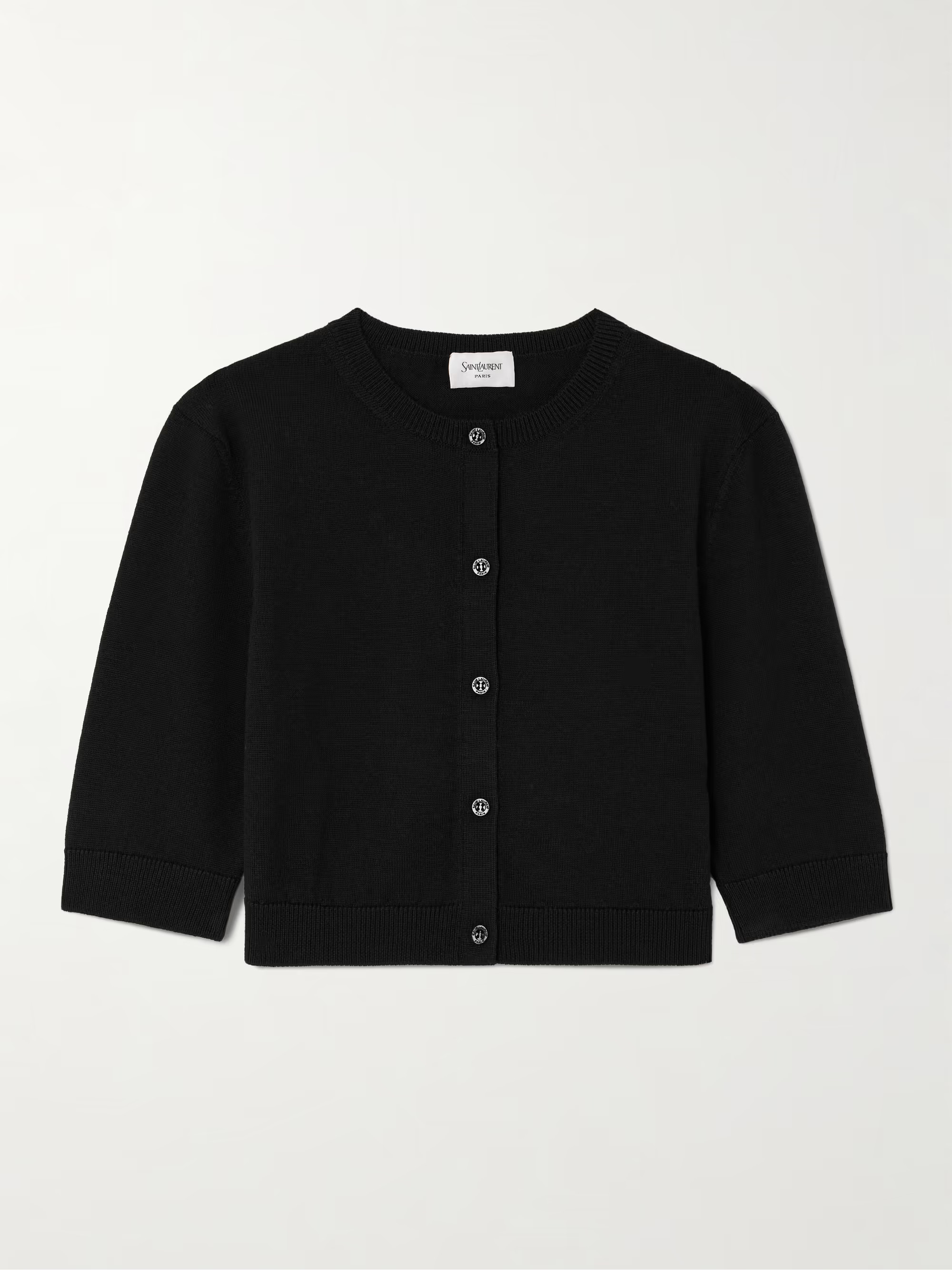 Cropped wool cardigan | NET-A-PORTER (US)