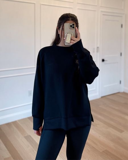 YPB Abercrombie sale!!! 30% off all YPB (15% off everything else) and then stack code YPBAF on top to get an extra 20% off!! 

The perfect sweatshirt to wear with leggings! It’s nice and long so it covers the booty! Super soft fabric as well. I’m wearing a medium and I am 5’9” for height reference! 

#LTKfitness #LTKsalealert #LTKfindsunder50