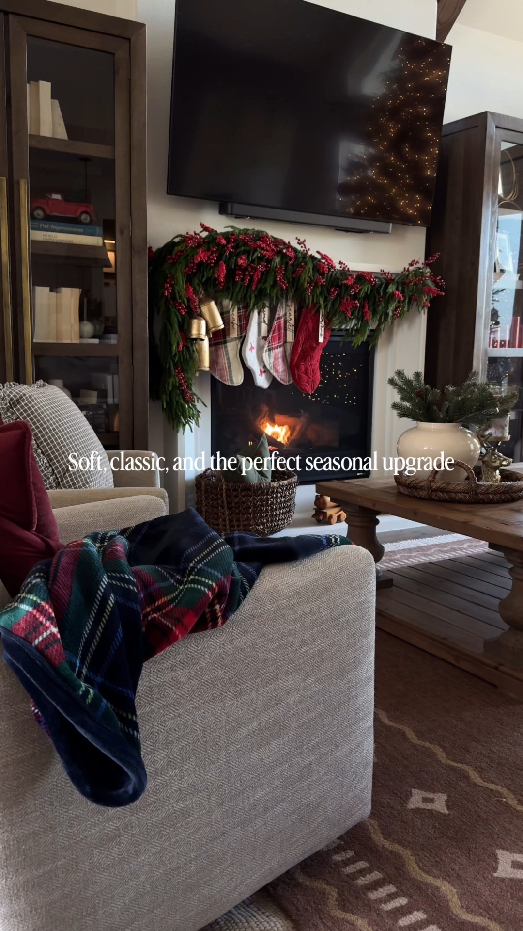 I’ve been working on little ways to refresh our living room for the season, and this cozy Tommy Hilfiger throw ended up being the piece that pulled everything together. The colors feel so classic for the holidays, but still perfect year-round — and the softness… I wasn’t expecting it to feel this good.

Linking everything I used so you can recreate the look in your own home 🤍✨
#ad #tommyfamily
@TommyHilfiger

#LTKHoliday #LTKGiftGuide #LTKHome