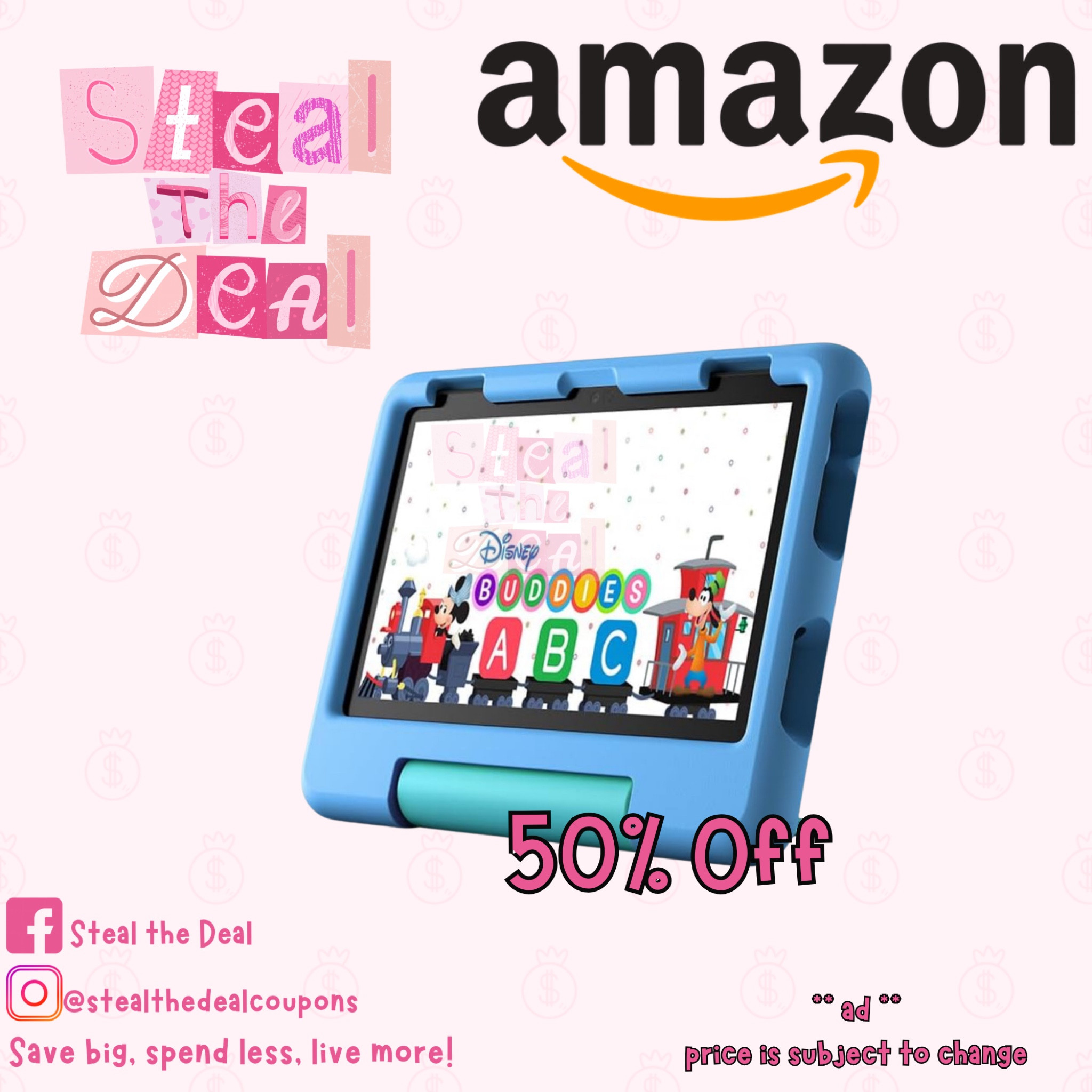 🚨 Another AMAZON FIND! 🚨

The Amazon Fire HD 8 Kids Tablet is 50% OFF right now! 🔥🙌 A must-have for the little ones—grab this deal before it’s gone! 🏃💨 #AmazonDeals #FireHD8 #DealOfTheDay

#LTKKids #LTKGiftGuide #LTKFindsUnder100