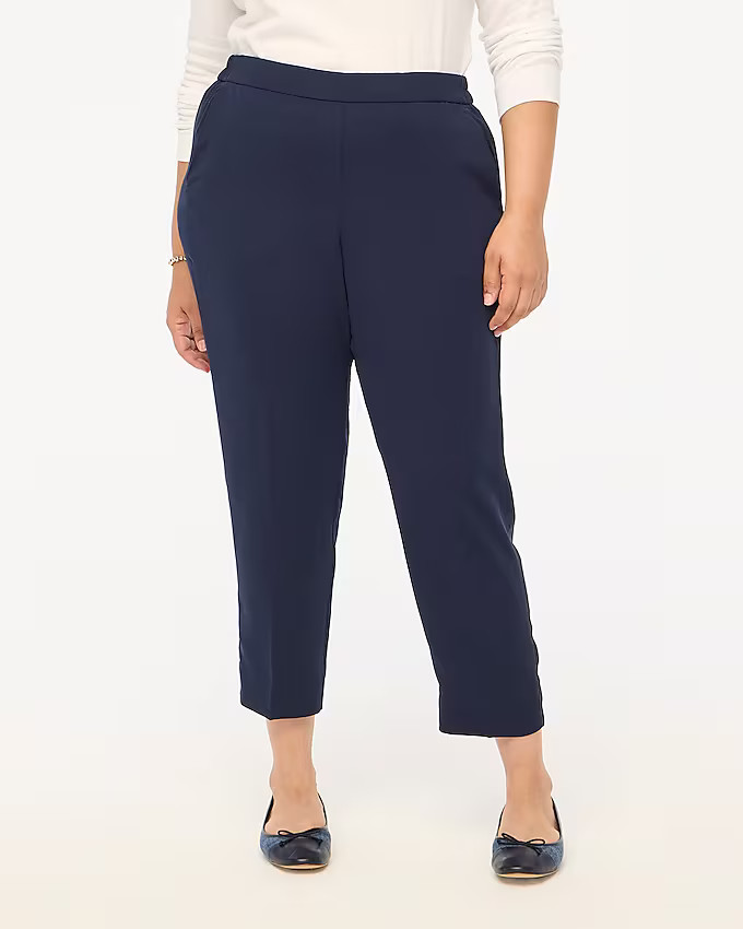 Jamie pant with elastic waist | J.Crew Factory